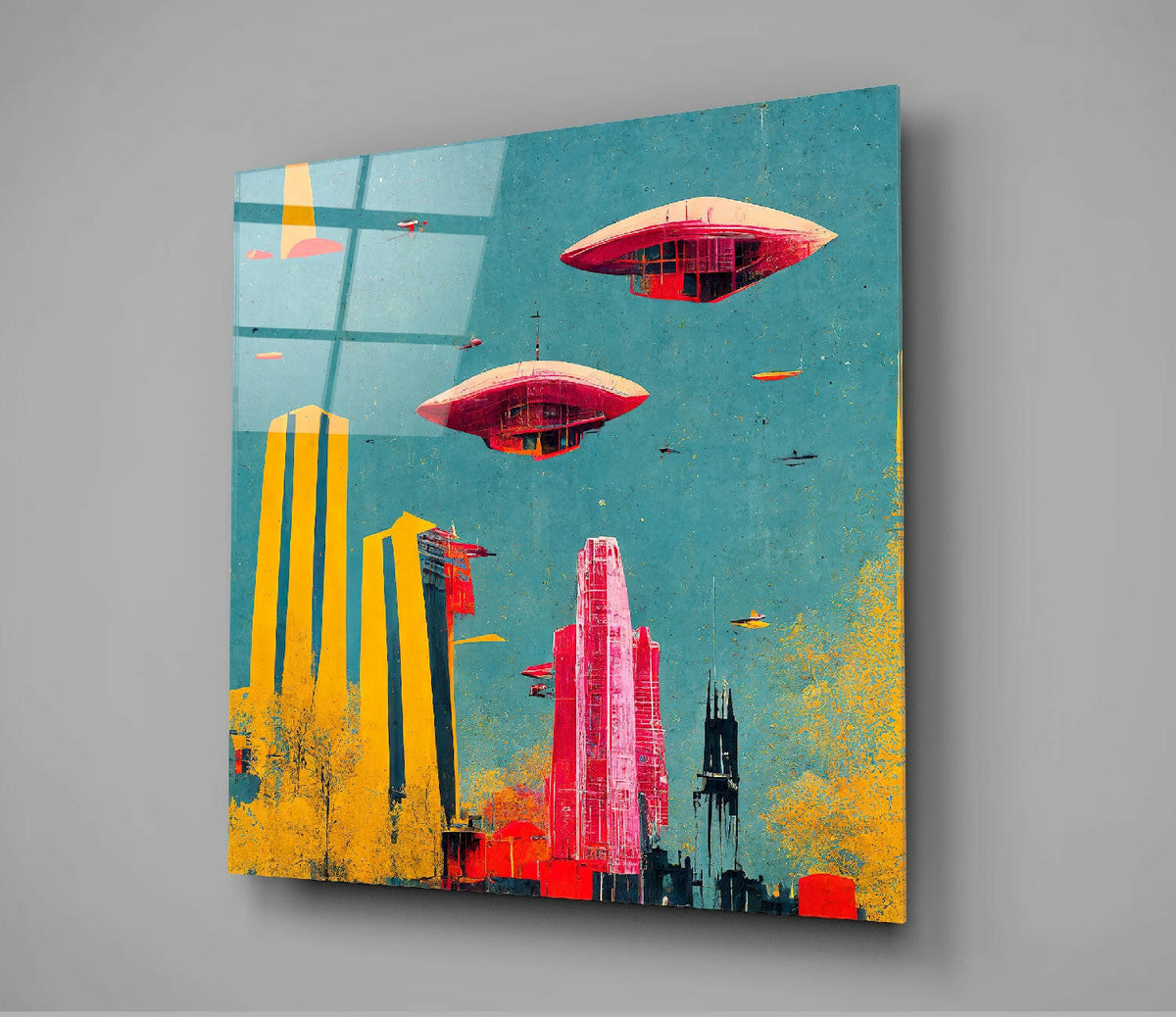 Future Glass Wall Art  || Designers Collection