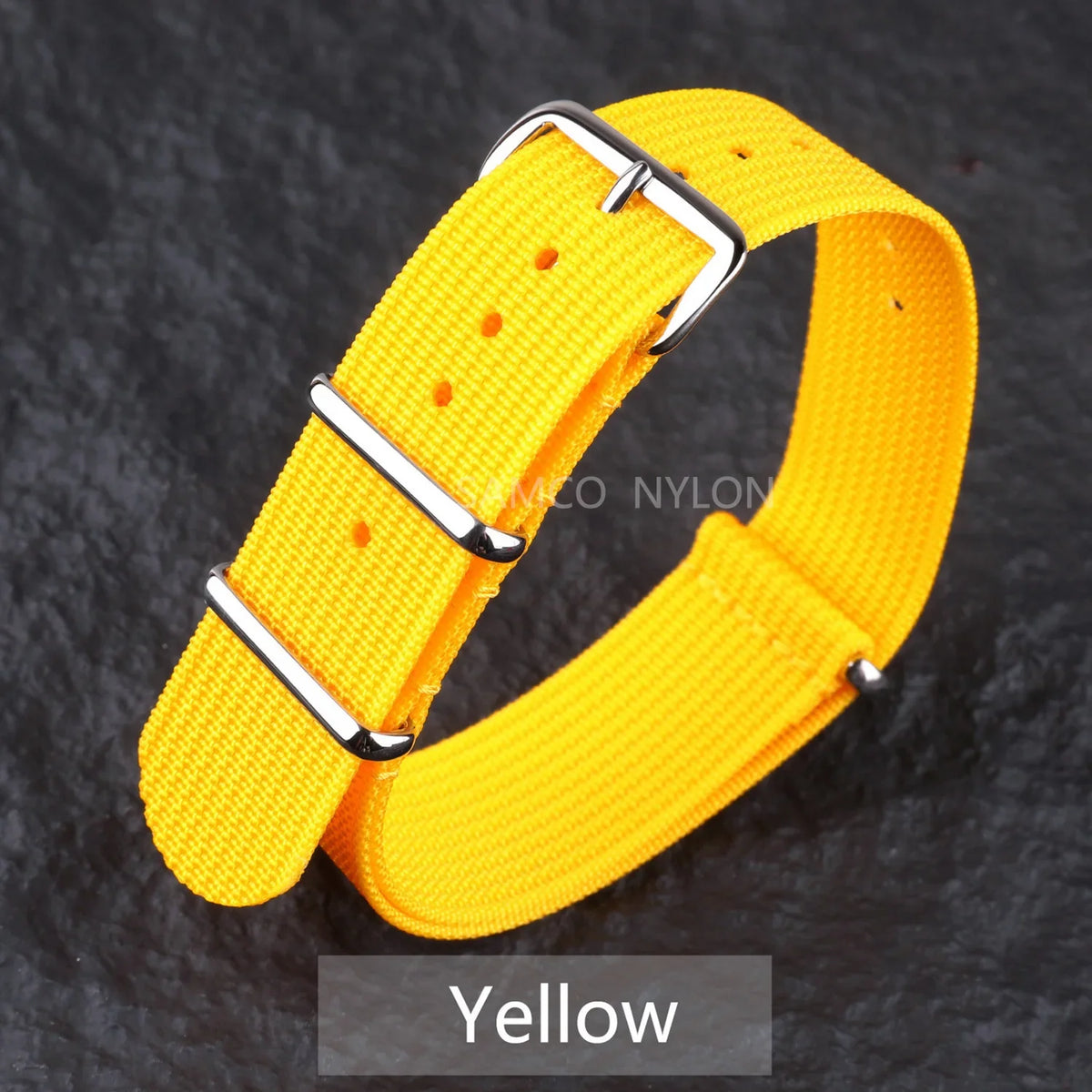 COROS Nylon Ribbed Watch Band For Smartwatch - Military Washable Strap
