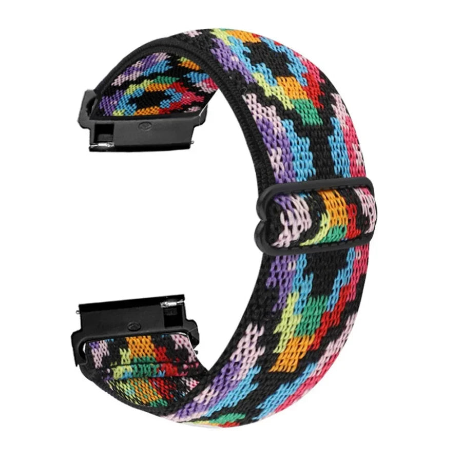 Garmin Elastic Nylon Smartwatch Band - Stretch Strap