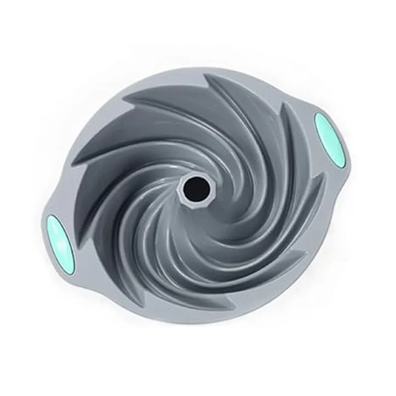 Moldes de silicona acanalados antiadherentes para hornear pasteles, de fácil desmolde, con moldes para muffins, para donas y para pan de molde