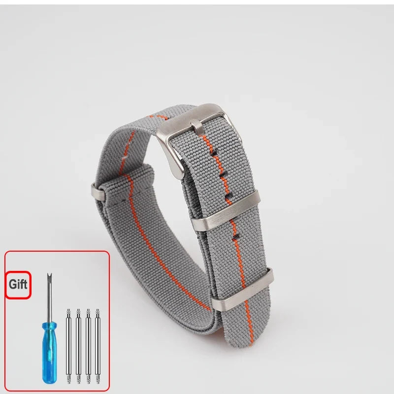 Polar Elastic Nylon Watch Band, NATO Strap for Polar Smartwatch, Waterproof