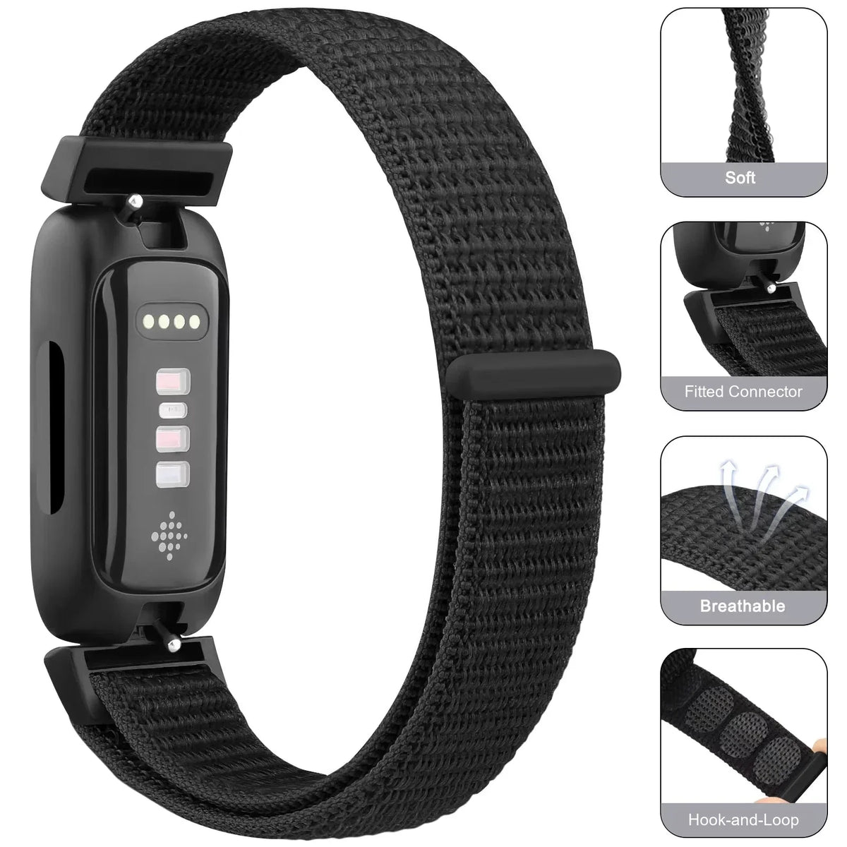 Fitbit Inspire & Ace Adjustable Nylon Loop Band