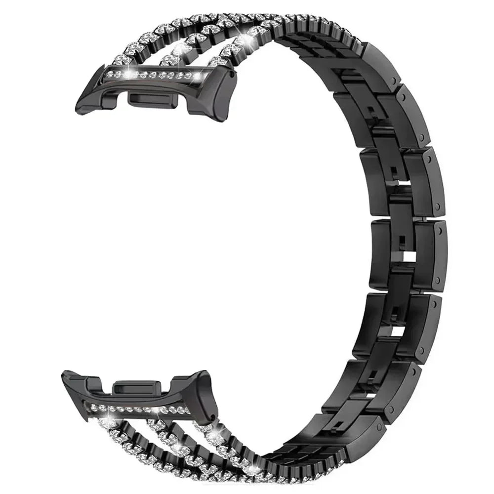 Samsung Galaxy Stainless Steel Diamond Watch Band - Watch8/Watch8 Classic/Watch9