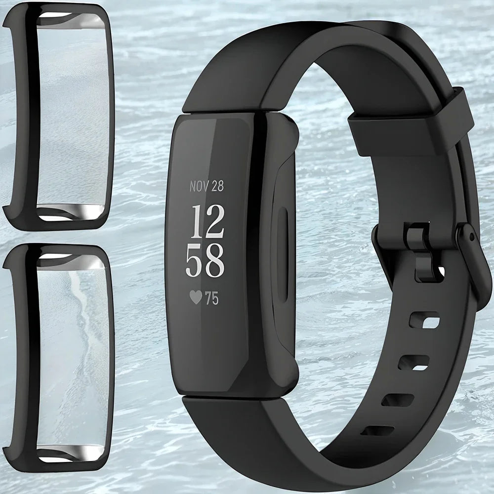 Fitbit Inspire Flexible Screen Cover Case