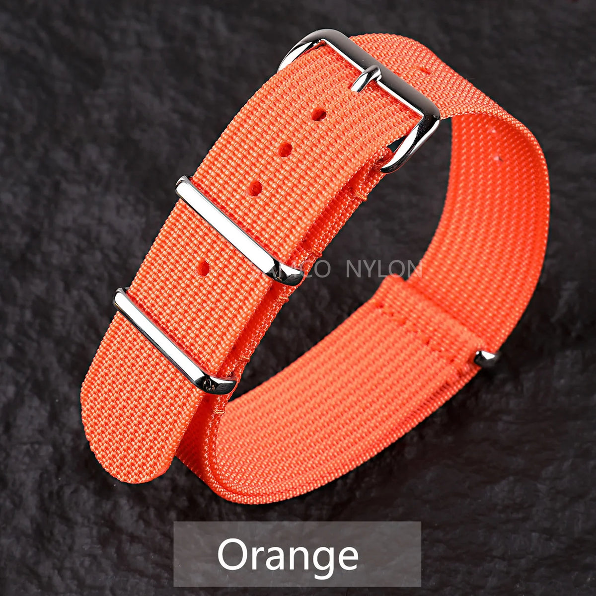 COROS Nylon Ribbed Watch Band For Smartwatch - Military Washable Strap