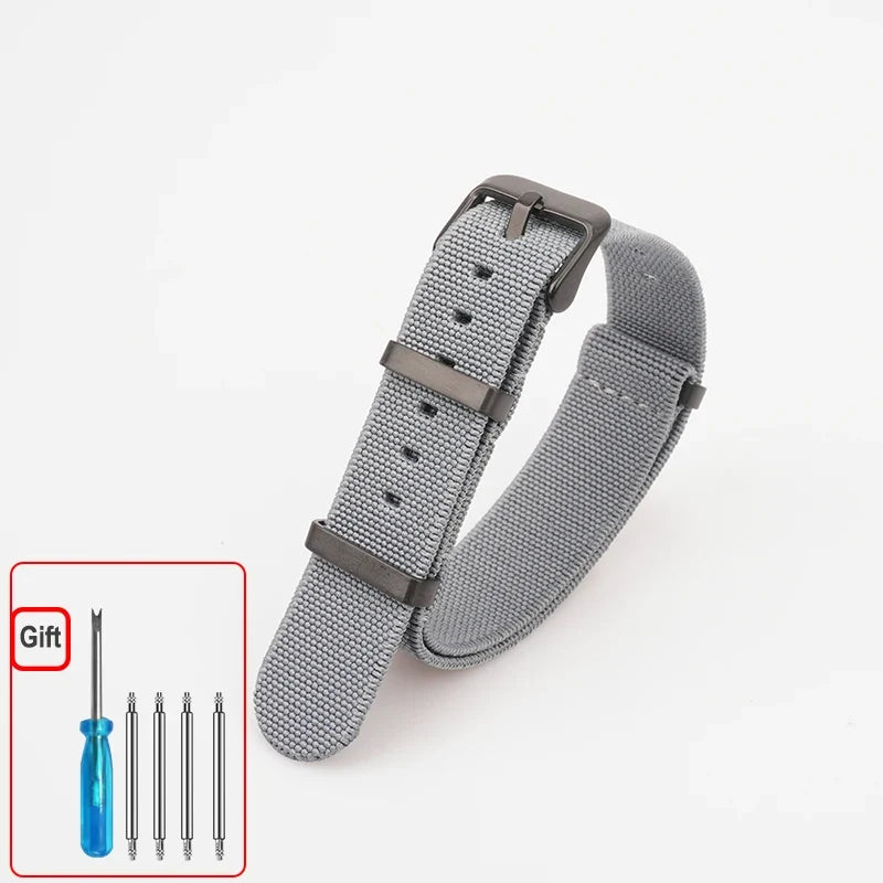 COROS Elastic Nylon Watch Band - Washable Waterproof Strap For Outdoors