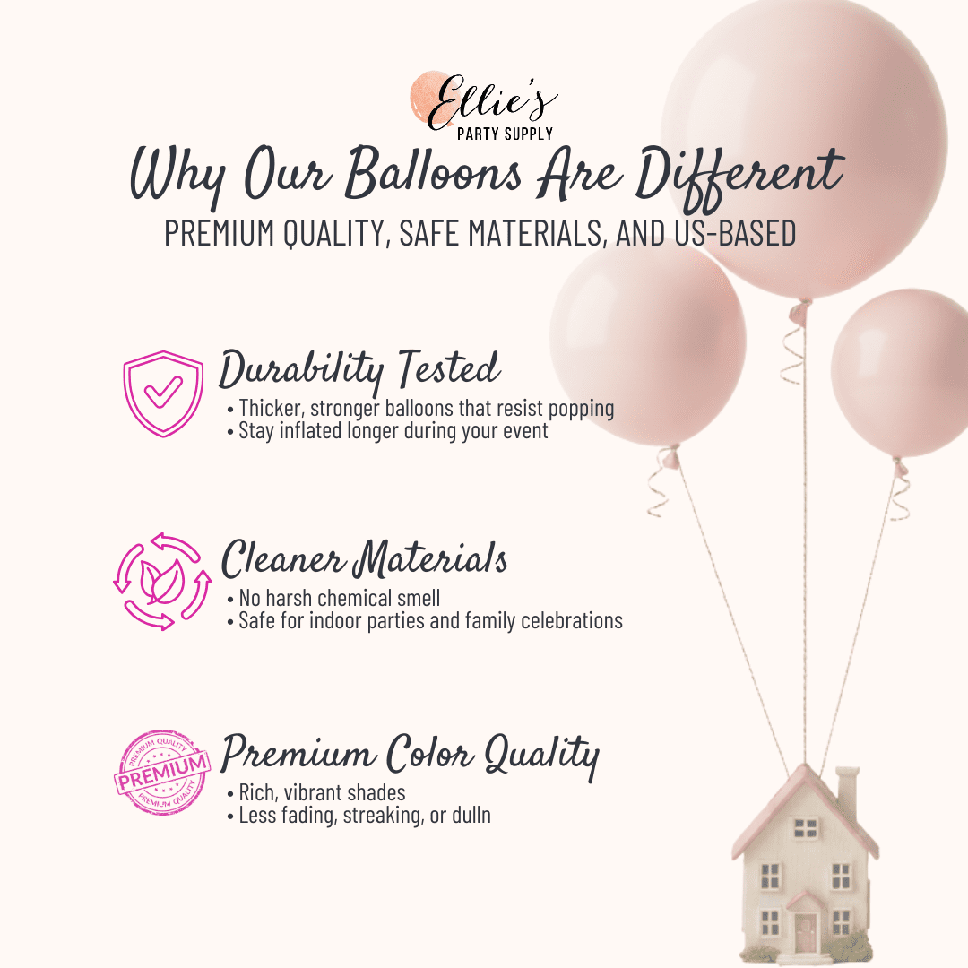 Pink, Burlwood & Gold Confetti Balloon Garland Kit