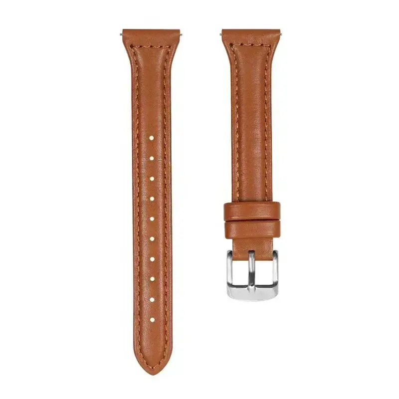 Amazfit Slim Leather Watch Bands Replacement for Smartwatches