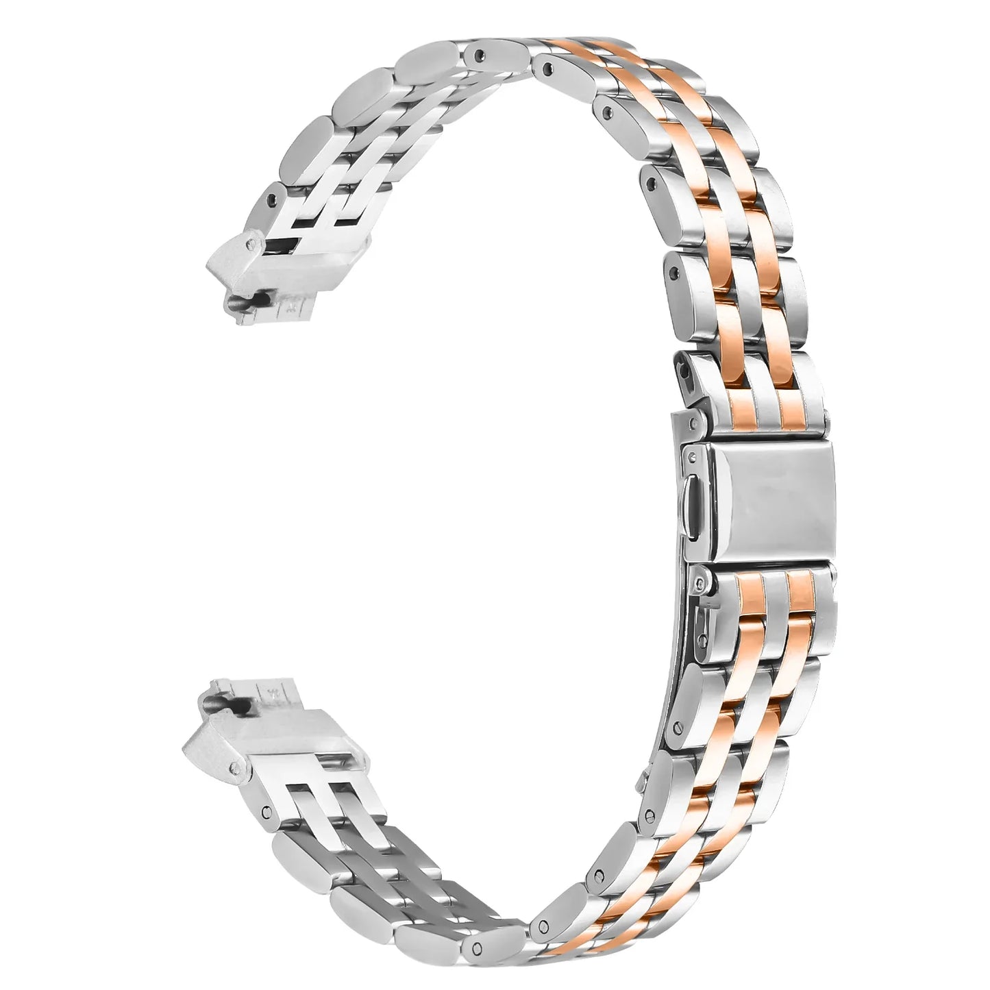 Fitbit Inspire 2, 1, HR Stainless Steel Strap - Premium Band