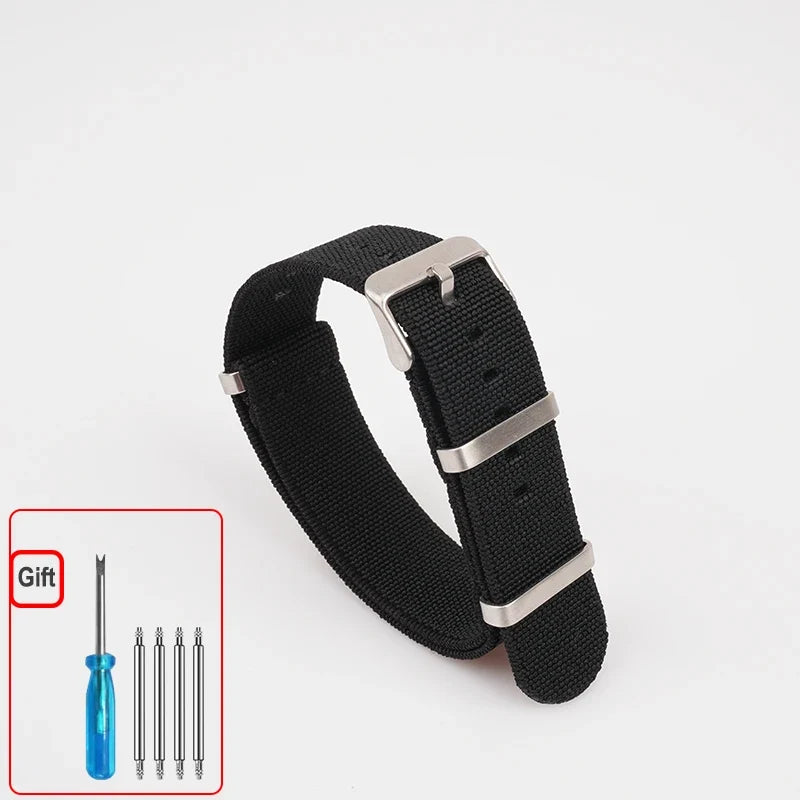 COROS Elastic Nylon Watch Band - Washable Waterproof Strap For Outdoors