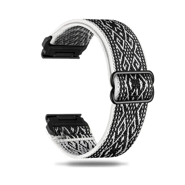 Garmin Elastic Nylon Watch Band - Woven QuickFit Strap