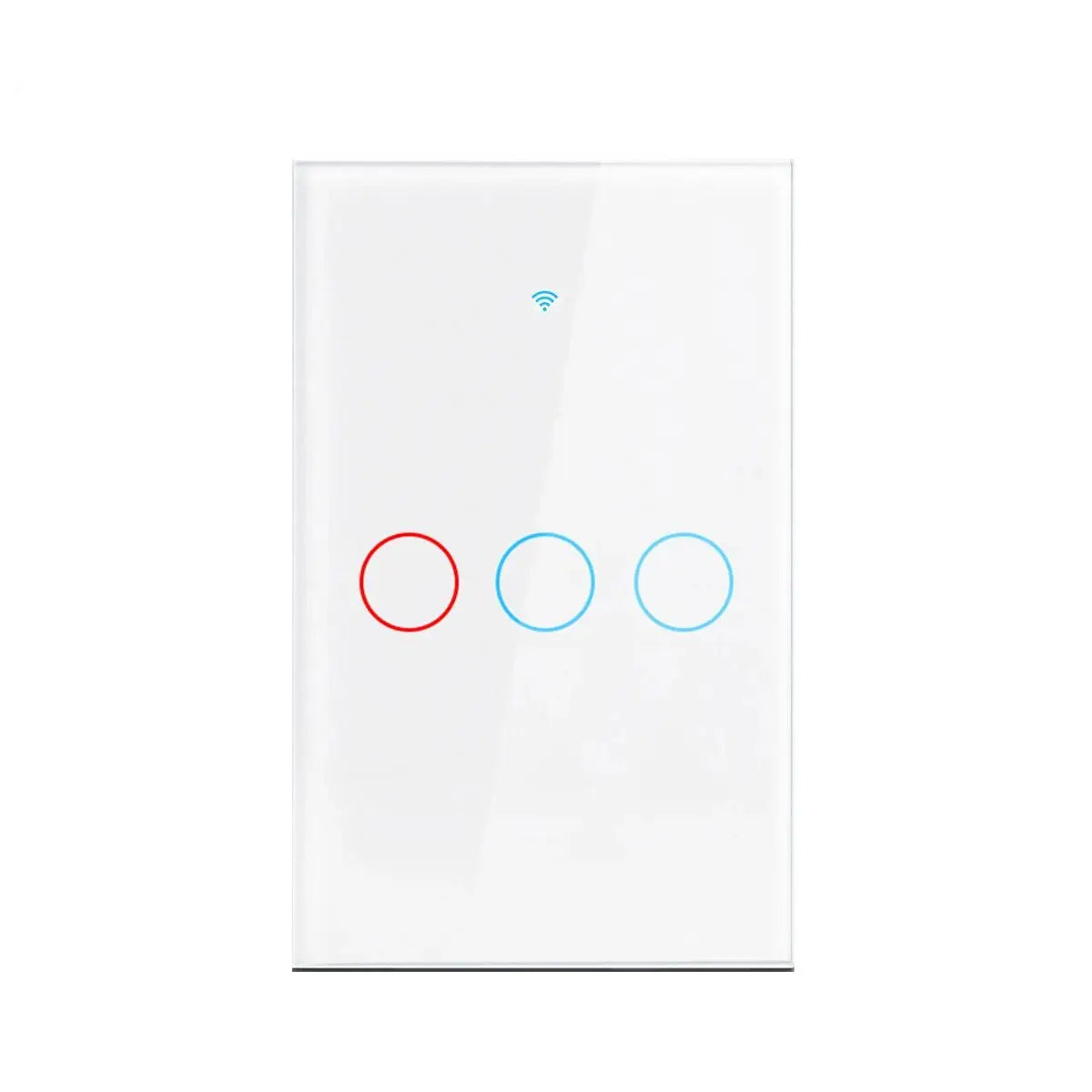 Work with Tuya WIFI Smart Home Switch Light Wall US/EU Glass Touch Panel Voice Wireless Remote Control by Alexa Google Home