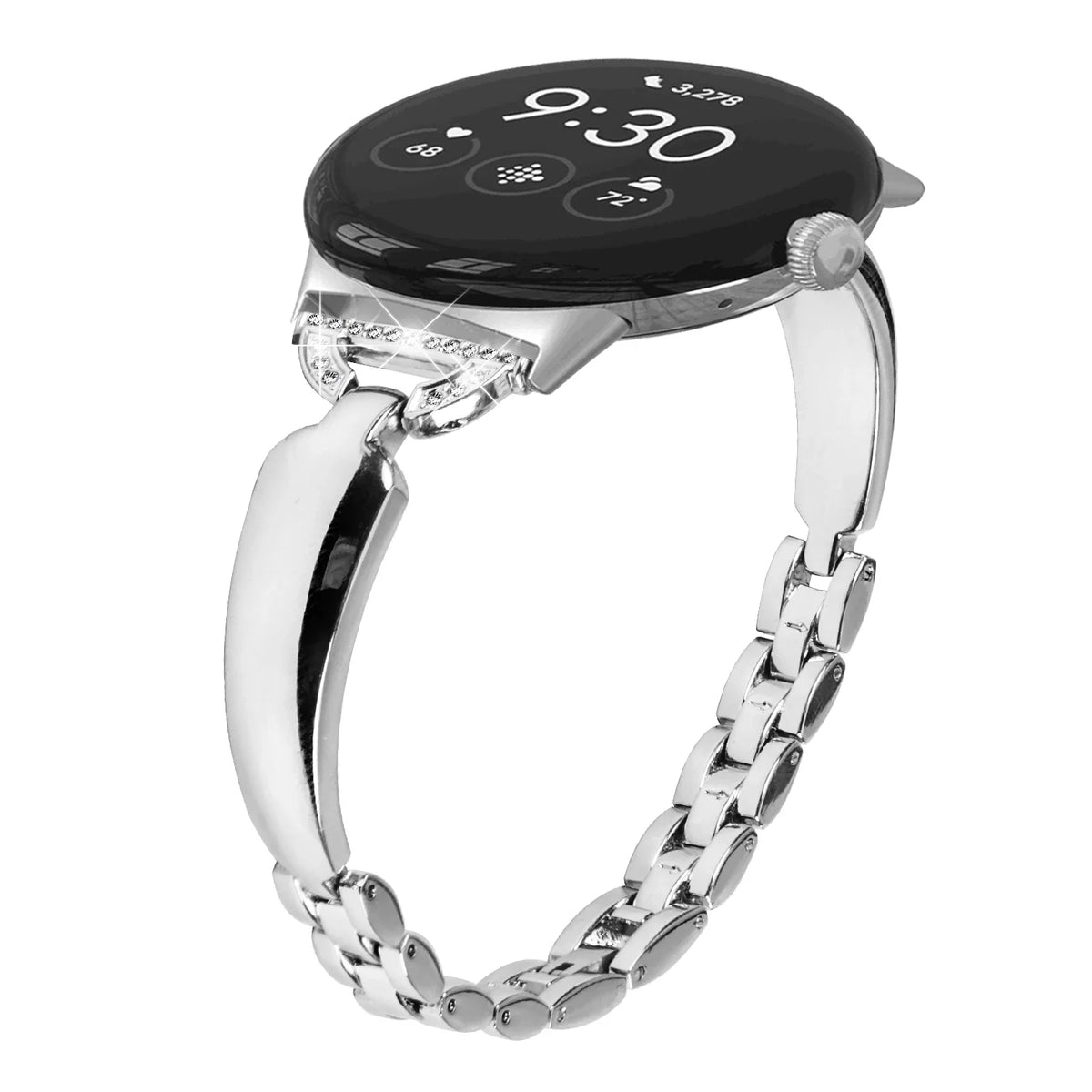 Google Pixel Watch 41mm Diamond Zinc Alloy Bracelet Band