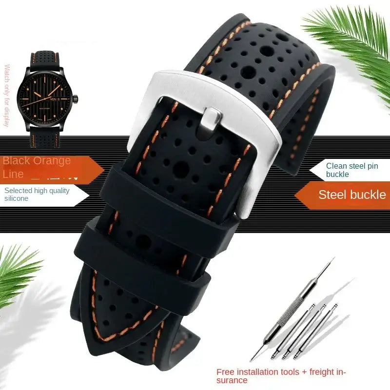 Huawei Watch Silicone Band - Breathable & Comfortable Design