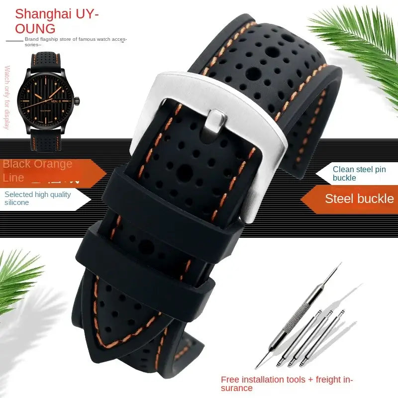 Amazfit Band Breathable Silicone Sport Strap for Watches