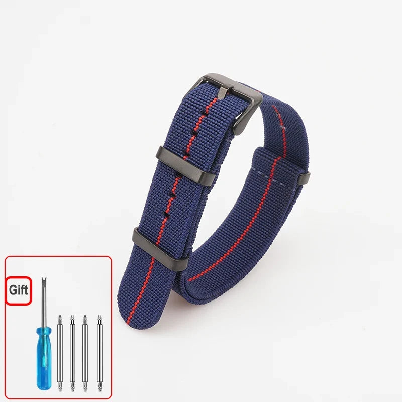 COROS Elastic Nylon Watch Band - Washable Waterproof Strap For Outdoors