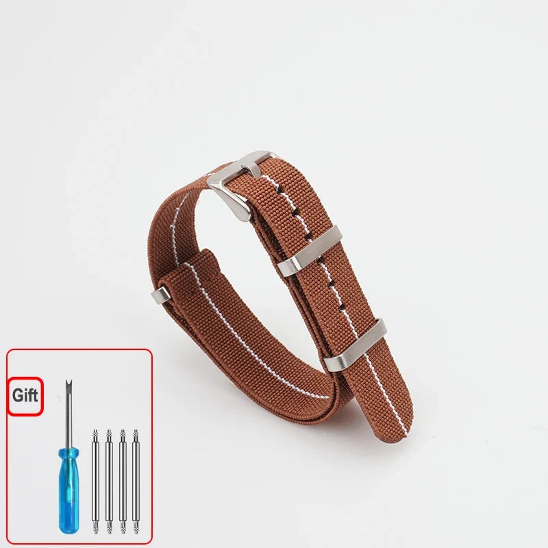 Polar Elastic Nylon Watch Band, NATO Strap for Polar Smartwatch, Waterproof