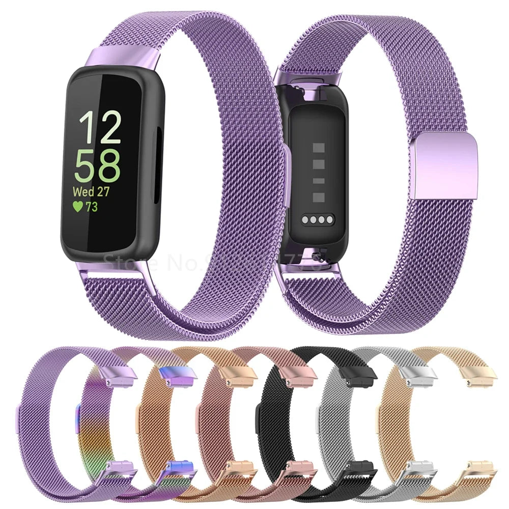 Fitbit Inspire 3 Magnetic Milanese Mesh Band