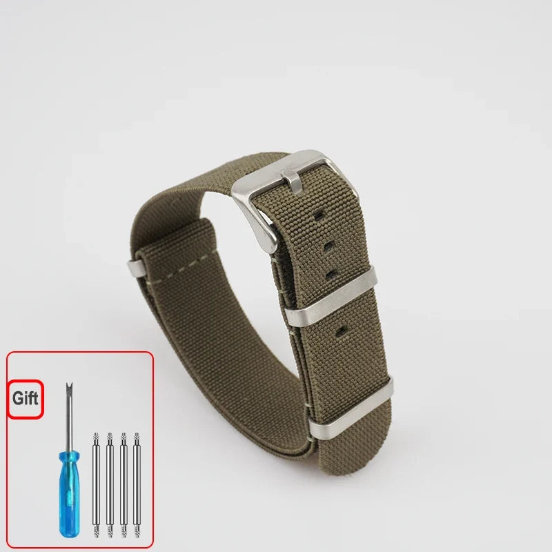 Polar Elastic Nylon Watch Band, NATO Strap for Polar Smartwatch, Waterproof