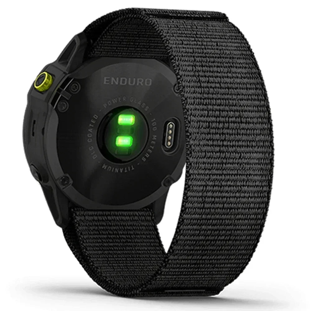 Garmin Nylon Smartwatch Band - QuickFit Canvas Strap
