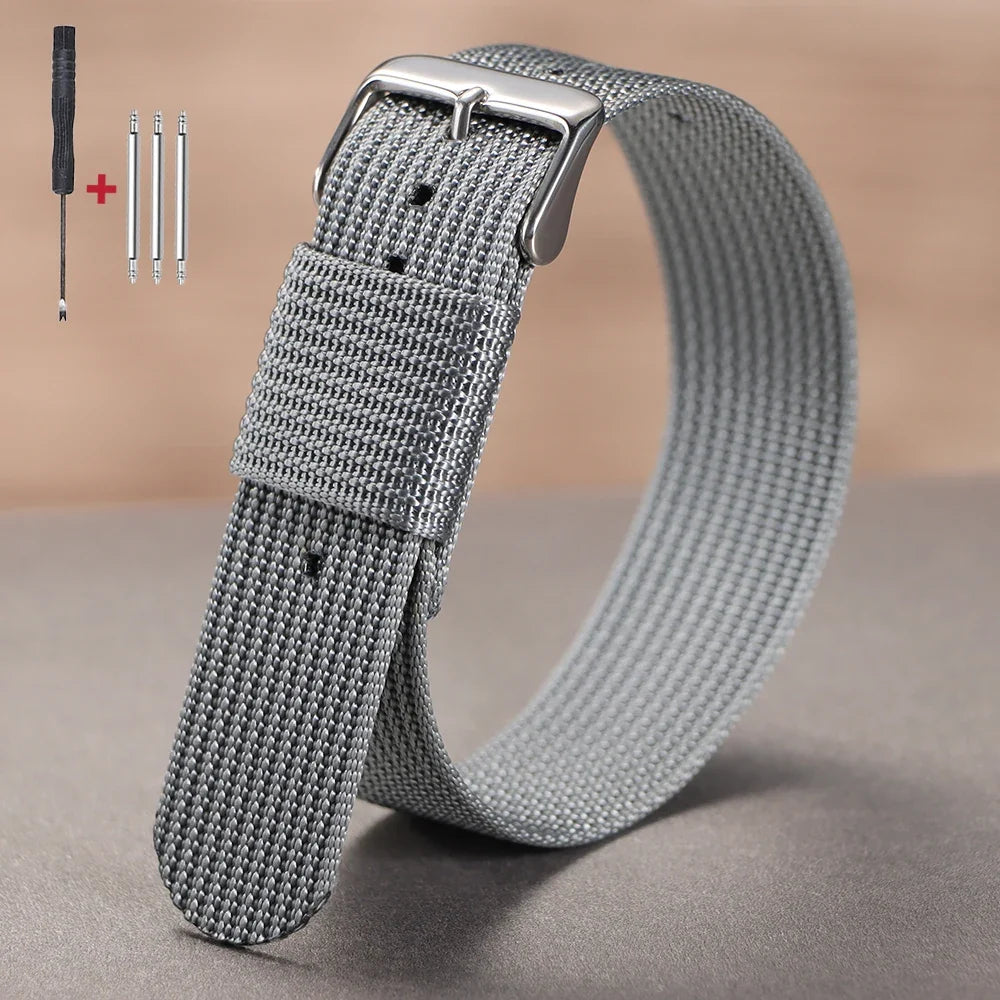 Motorola Moto Braided Nylon Watch Band Sports Fabric Wrist Strap
