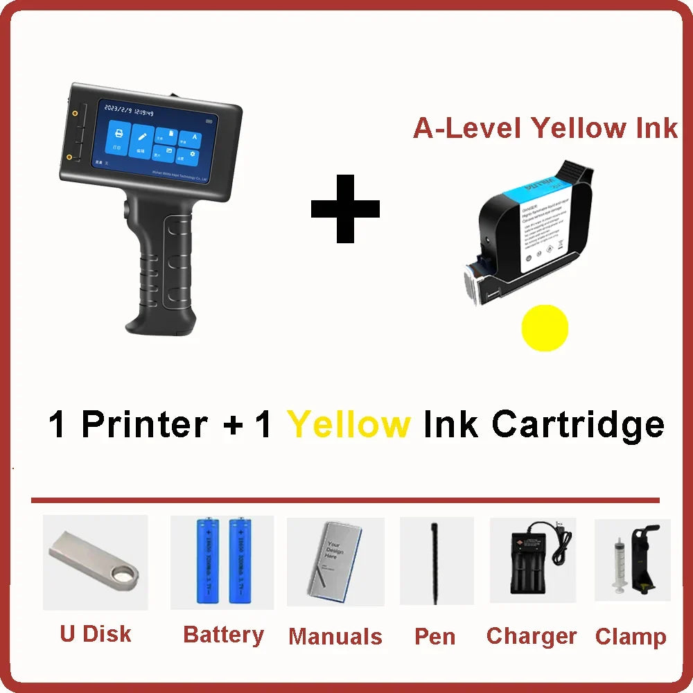 Handheld Thermal Inkjet Printer – Date, Logo & Expiry Date Printer