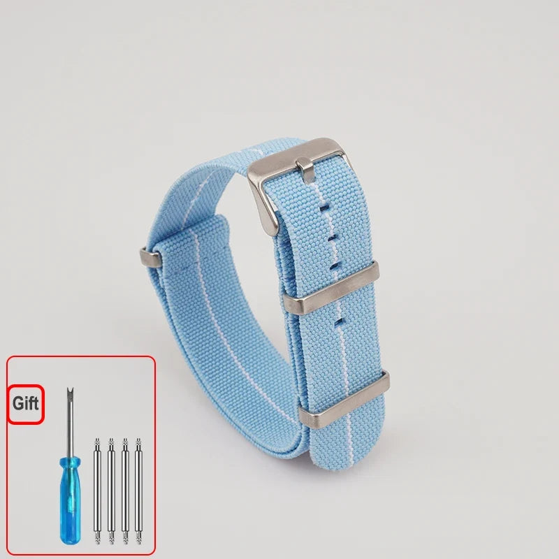 Polar Elastic Nylon Watch Band, NATO Strap for Polar Smartwatch, Waterproof