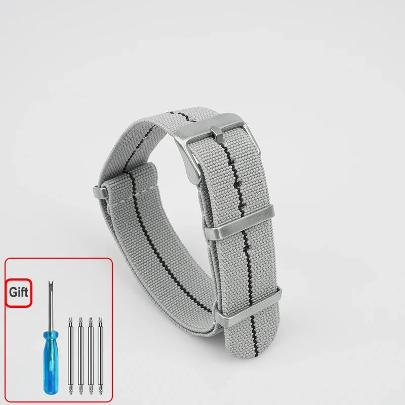 COROS Elastic Nylon Watch Band - Washable Waterproof Strap For Outdoors