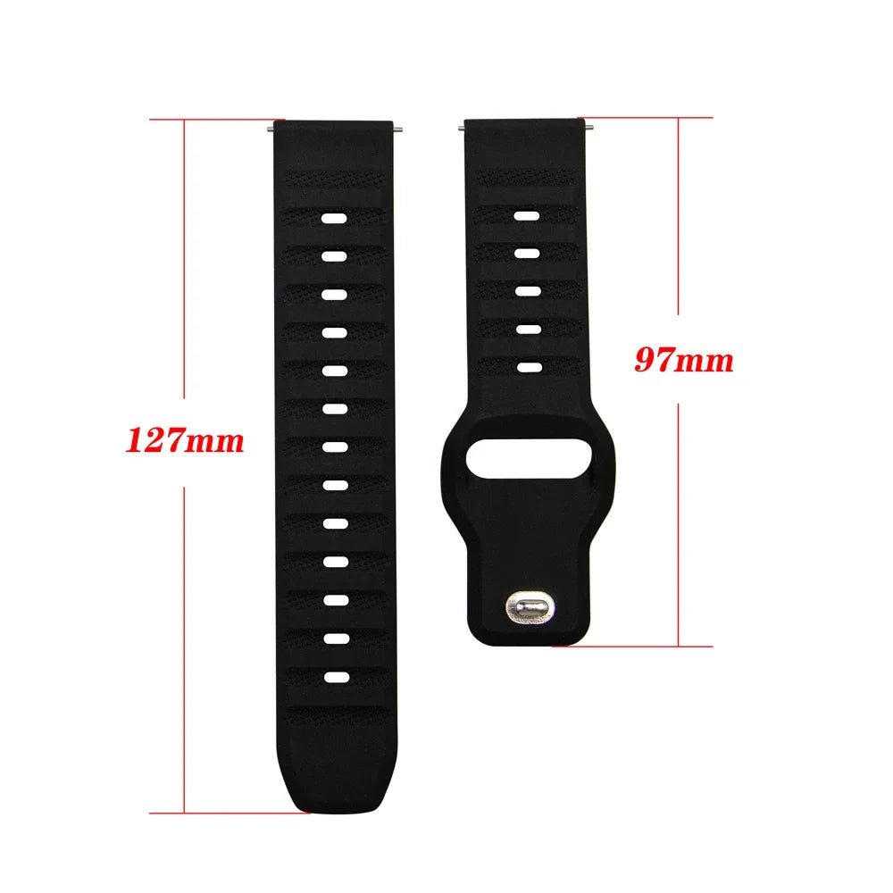 Polar Watch Band Silicone Replacement Strap for Smartwatch