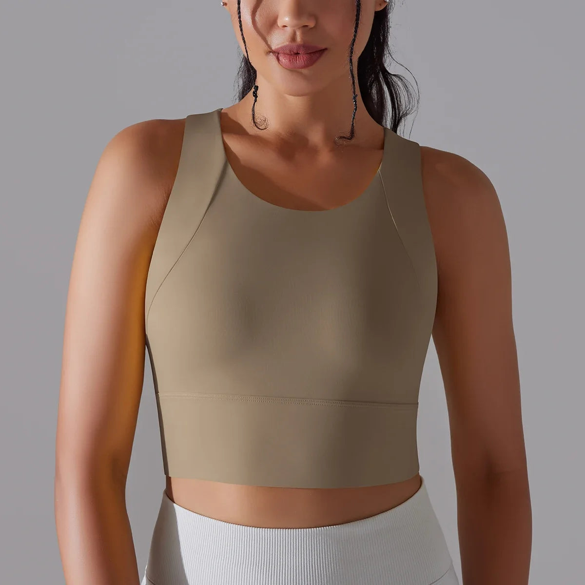 Nylon Sexy Women's Sports Bra Top Women Tight Elastic Gym Sport Yoga Bras Crop Top Yoga Clothes Stretch Women Sports Underwear