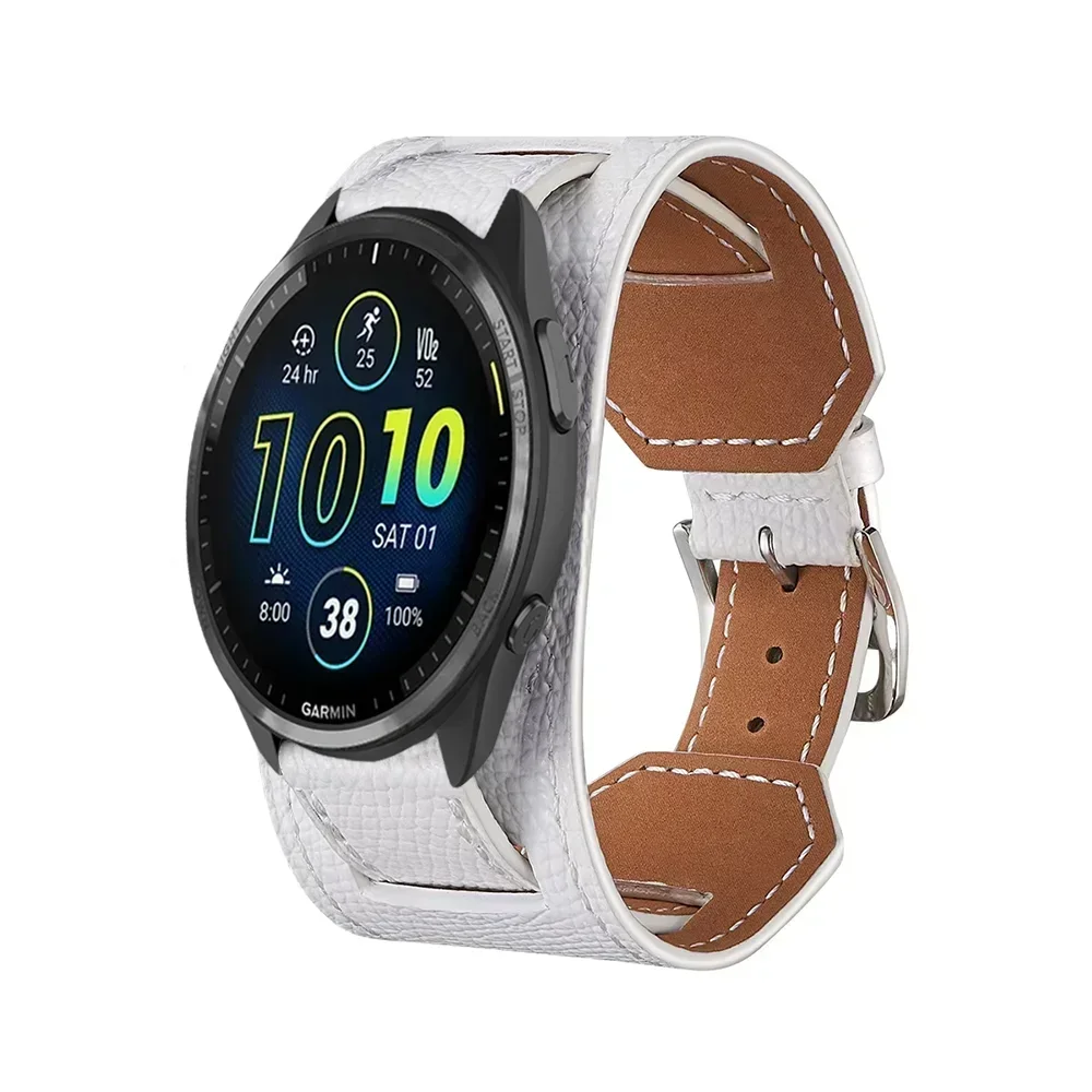 Garmin Leather Watch Band - Classic Strap