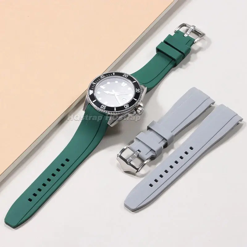 Amazfit Silicone Watch Band Curved End Waterproof Comfort Fit