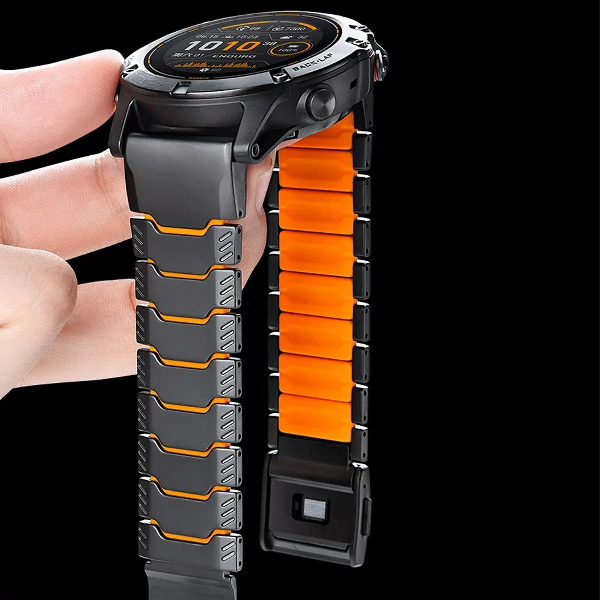 Garmin Titanium Magnetic Smartwatch Band