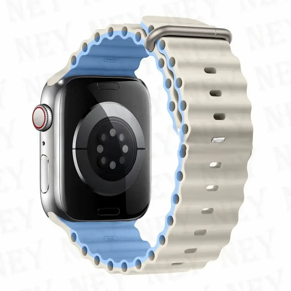 Apple Watch Silicone Strap - Soft Flexible Comfortable Fit