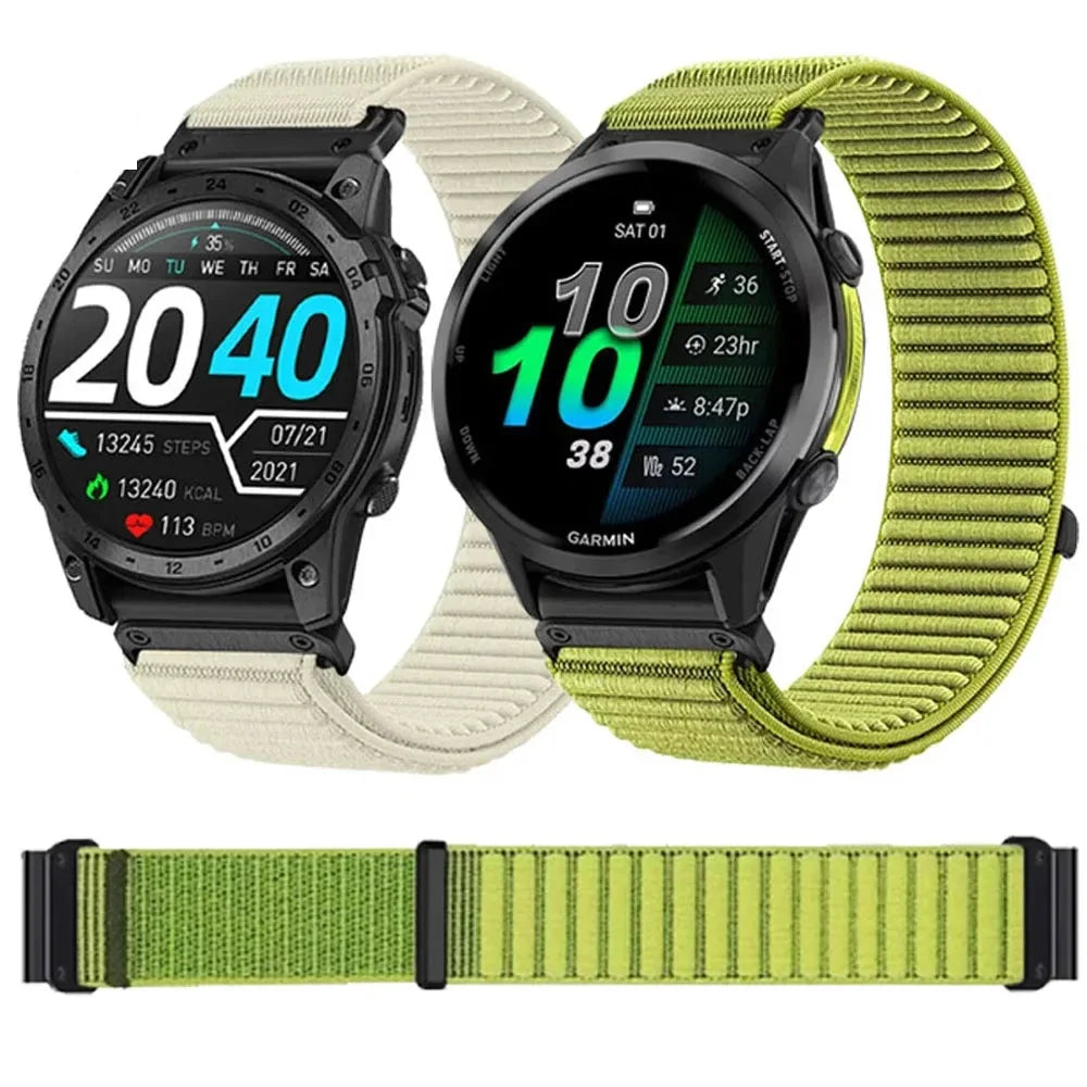 Garmin Nylon Smartwatch Band - Quick-Release Sport Strap