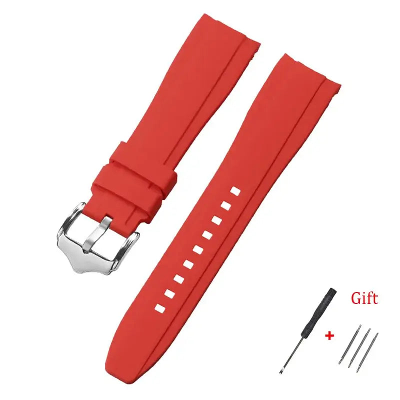 Amazfit Silicone Watch Band Curved End Waterproof Comfort Fit