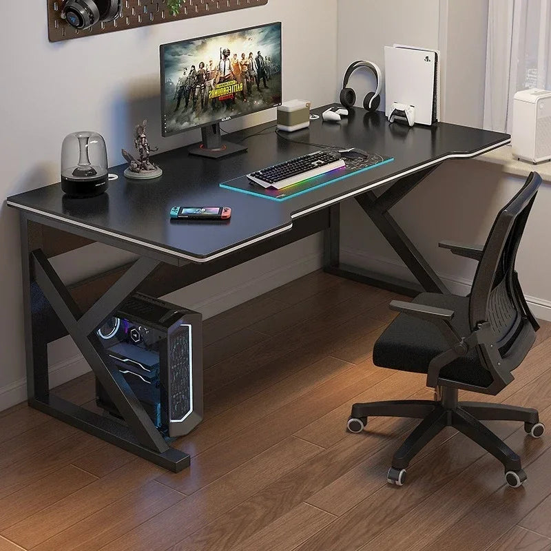 Escritorio de computadora para el hogar, escritorio para el hogar, escritorio de aprendizaje para estudiantes, escritorio simple para juegos, escritorio de deportes electrónicos, banco de trabajo, escritorio de oficina