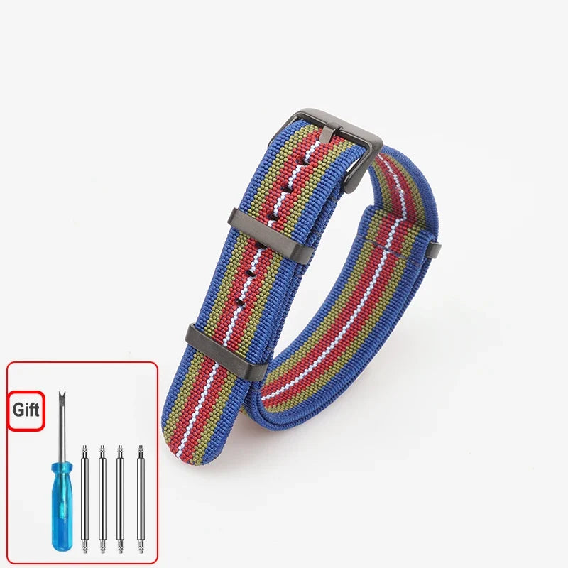 Polar Elastic Nylon Watch Band, NATO Strap for Polar Smartwatch, Waterproof