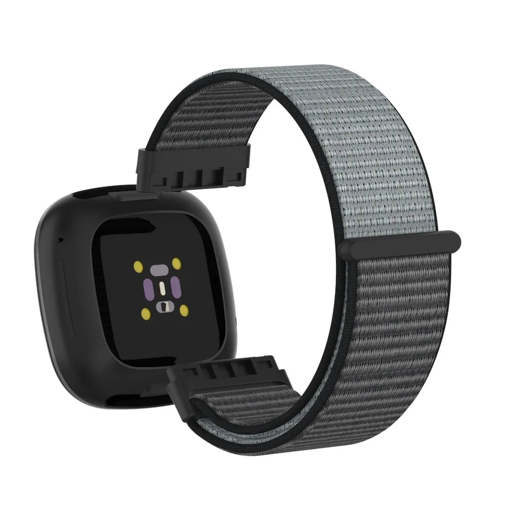 Fitbit Sense 1–2 / Versa 3–4 Nylon Sport Loop Band
