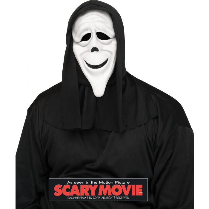 Fun World Scream Ghost Face Stoned Vinyl Character Costume Mask