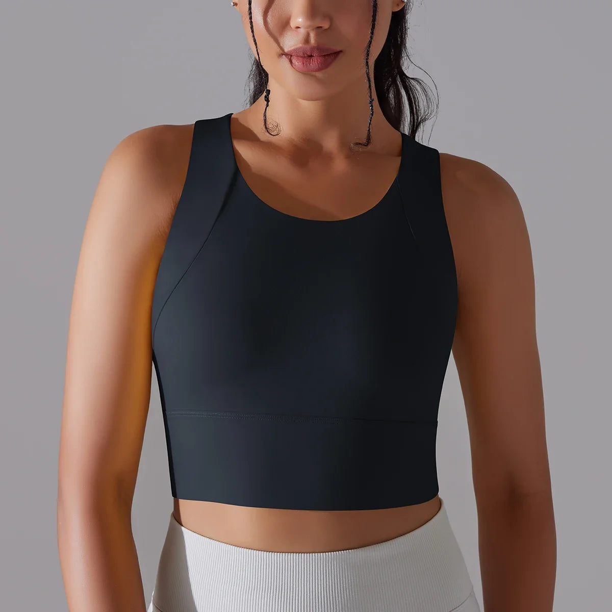 Nylon Sexy Women's Sports Bra Top Women Tight Elastic Gym Sport Yoga Bras Crop Top Yoga Clothes Stretch Women Sports Underwear