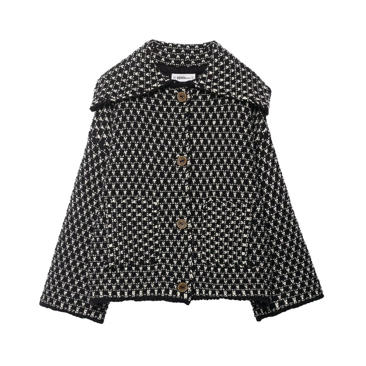 2025 New Autumn Brown Long Sleeve Knitted Cardigans Women Elegant Lapel Single Breasted Loose Sweater Coat Knitwear Korean Style