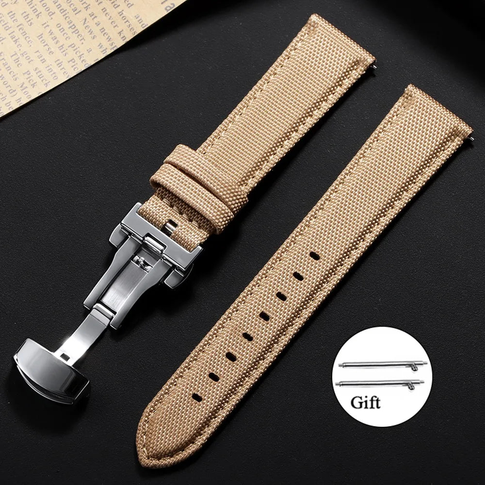 COROS Watch Band Sailcloth Nylon Quick Release Waterproof Strap Universal
