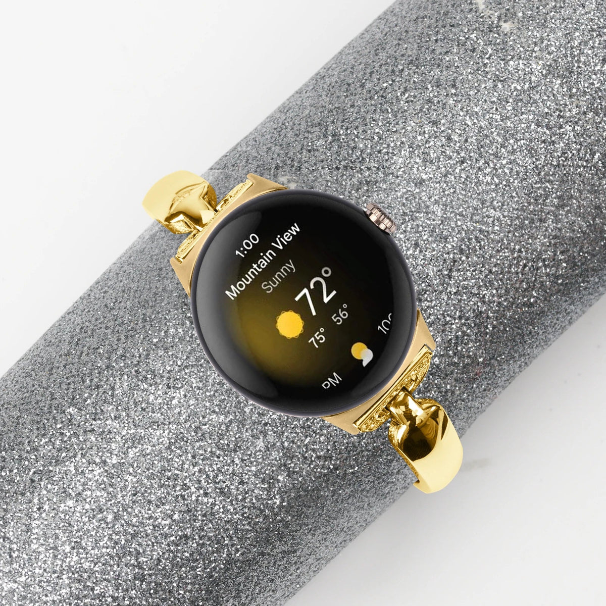 Google Pixel Watch 41mm Diamond Zinc Alloy Bracelet Band