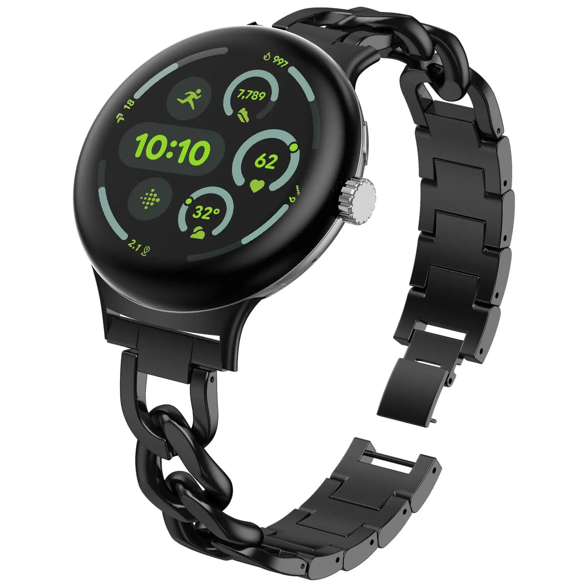 Google Pixel Watch Stainless Steel Chain Bracelet Band