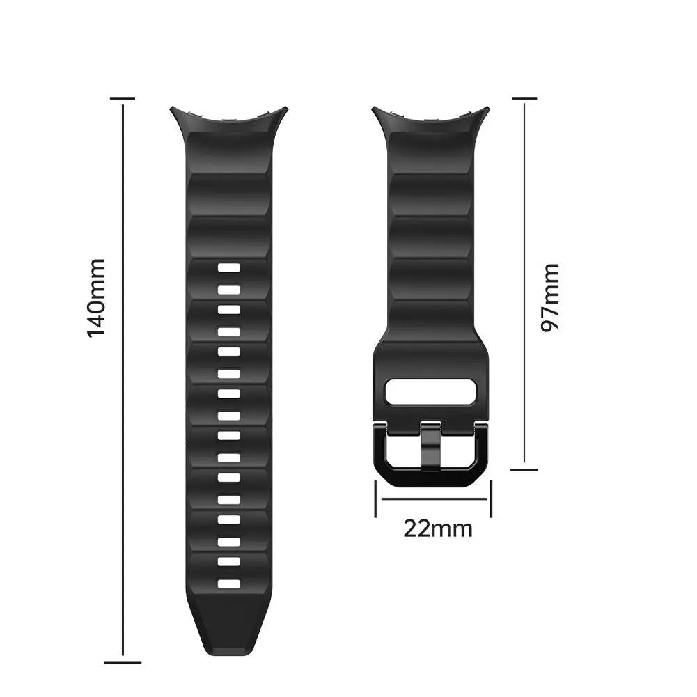 Google Pixel Watch 5 Wave Silicone Sport Band