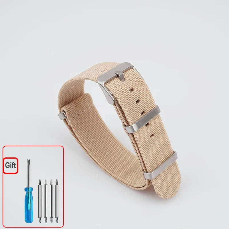 Polar Elastic Nylon Watch Band, NATO Strap for Polar Smartwatch, Waterproof
