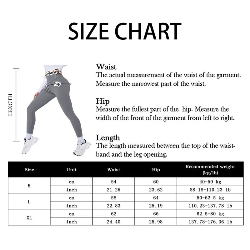 Women's High-Waist Leggings, Thermal Yoga Sports Tights