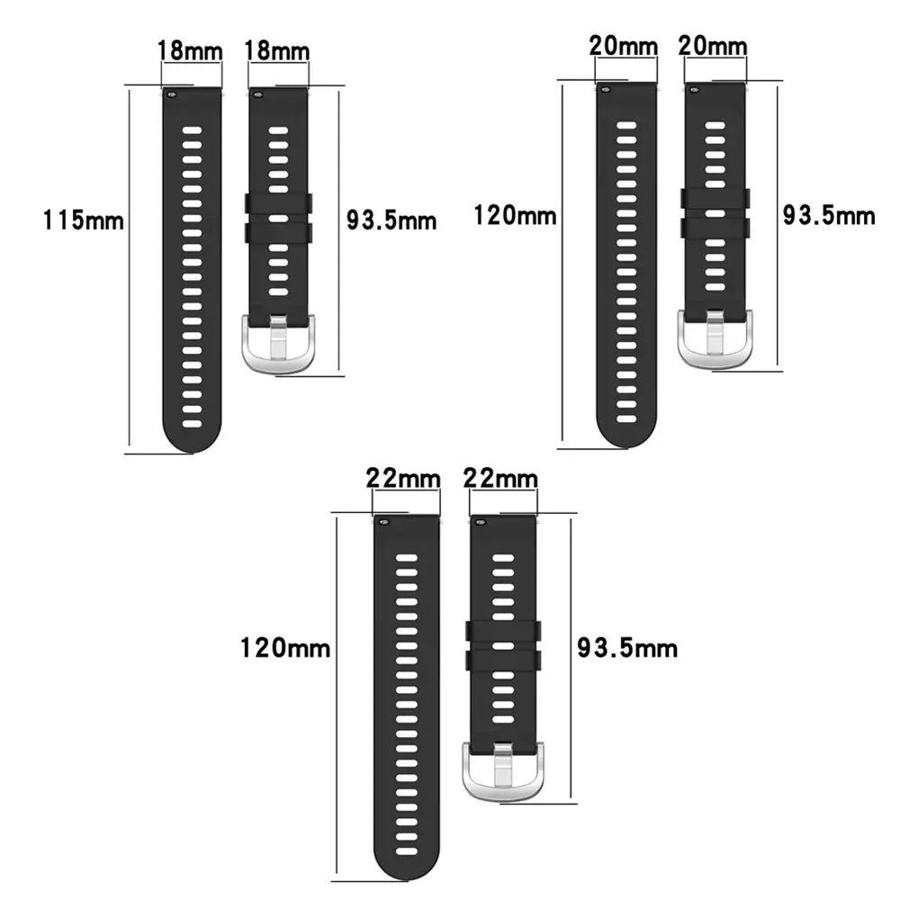 Amazfit Silicone Watch Band Replacement Strap - Durable Comfort