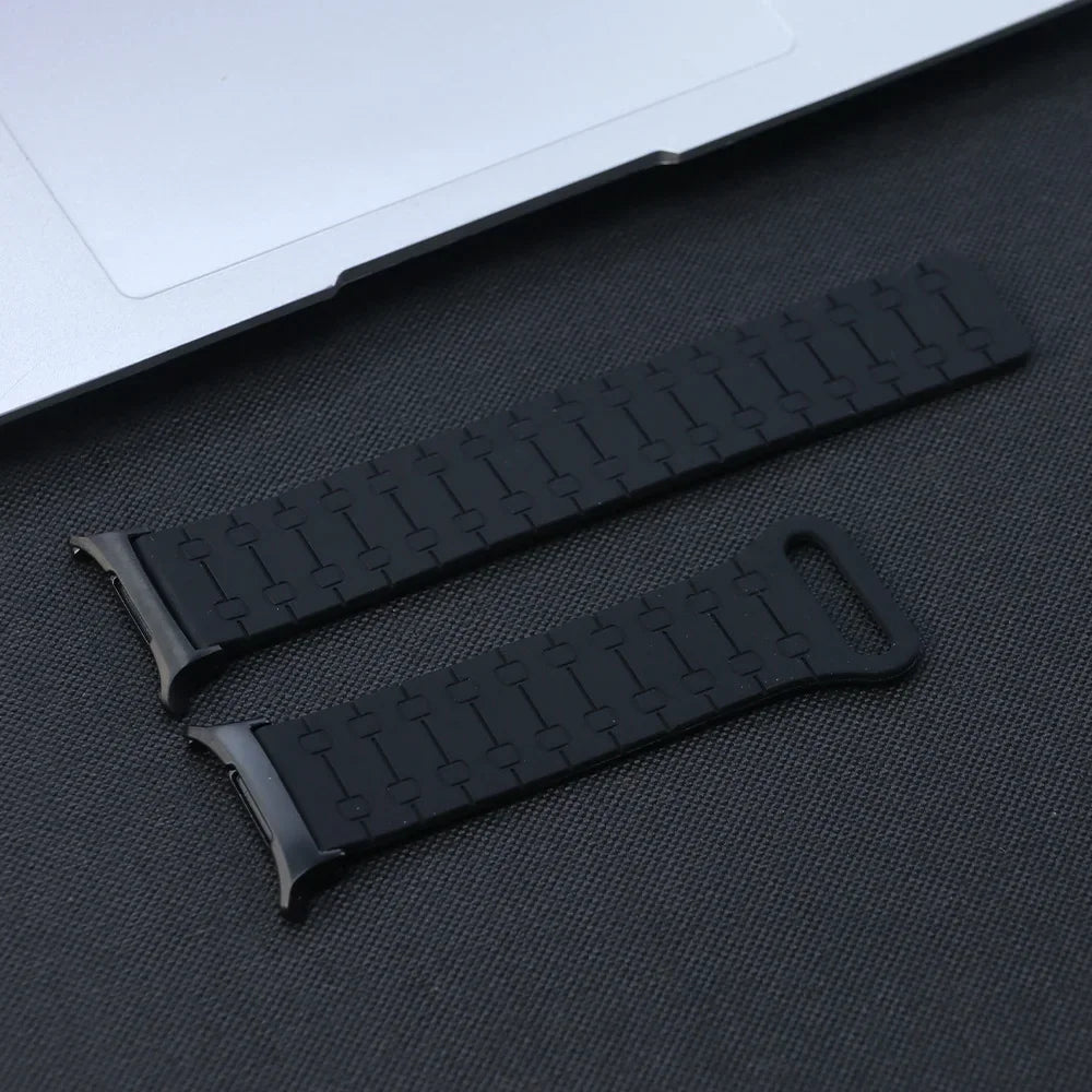 Samsung Galaxy Silicone Link Watch Band – Magnetic for Ultra/Ultra2/Watch8/Watch8 Classic/Watch9